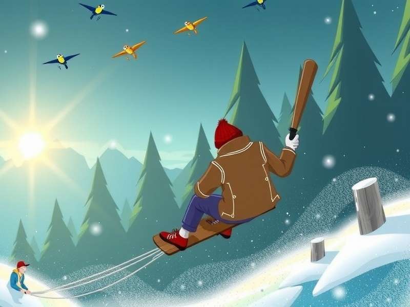 Stickman Hook gameplay featuring a character swinging through a complex level with a grappling hook