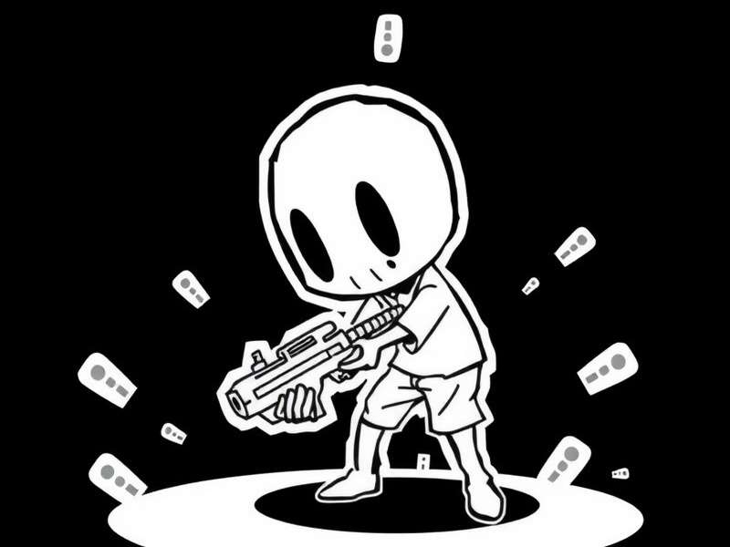 Stickman Hook gameplay screenshot showing stickman swinging