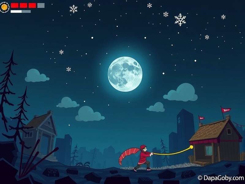 Diagram comparing swing arcs of short stick vs long stick in Stickman Hook