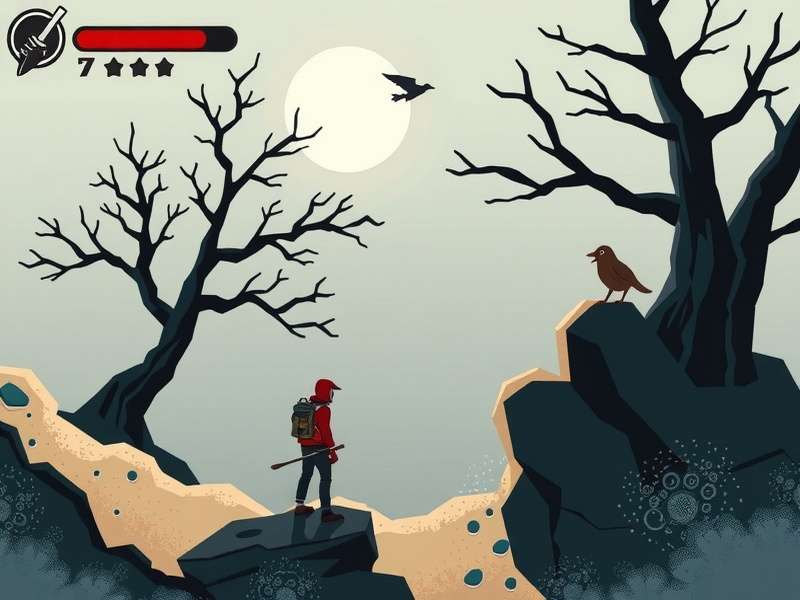 Physics diagram showing swing vectors in Stickman Hook