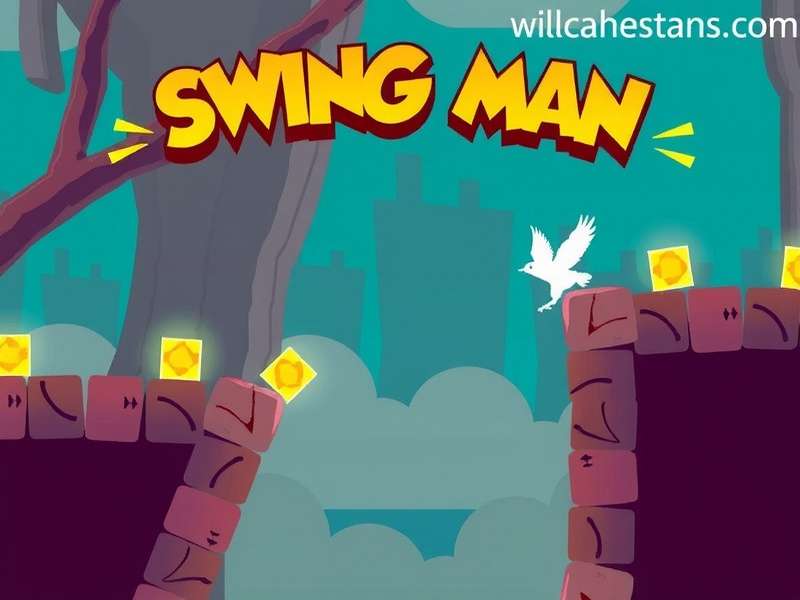 Swing Man in action demonstrating physics-based movement