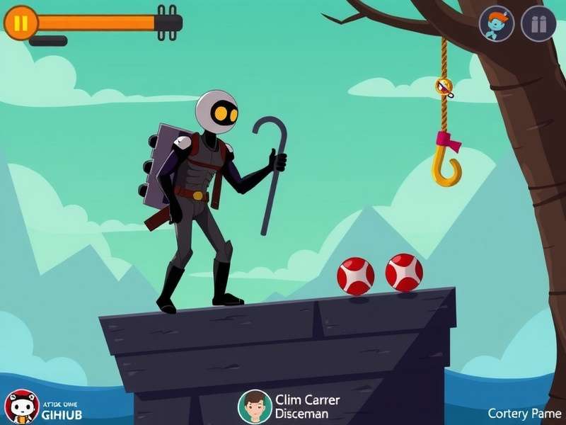 Code snippet from a Stickman Hook GitHub repository showing physics logic