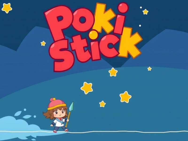 Stickman Hook gameplay screenshot showing a stick figure swinging between anchors