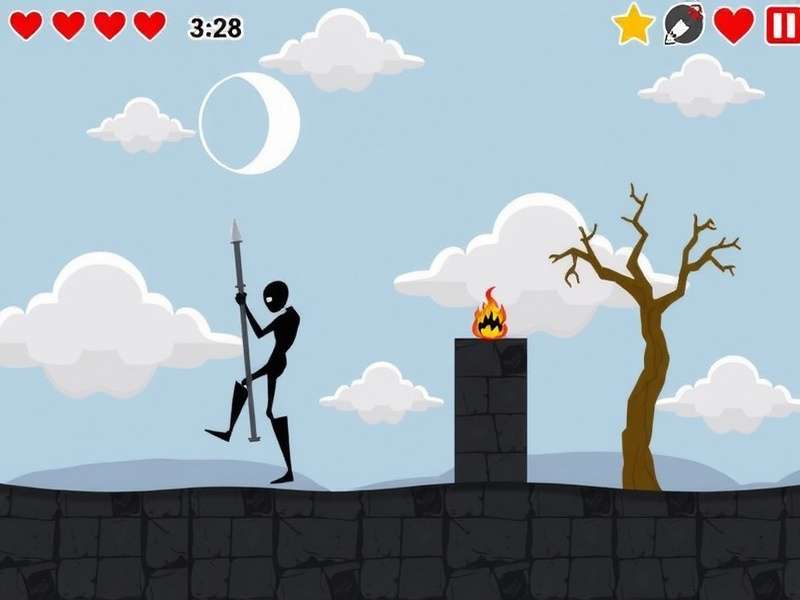 Global Stickman Games Unblocked community map with player locations