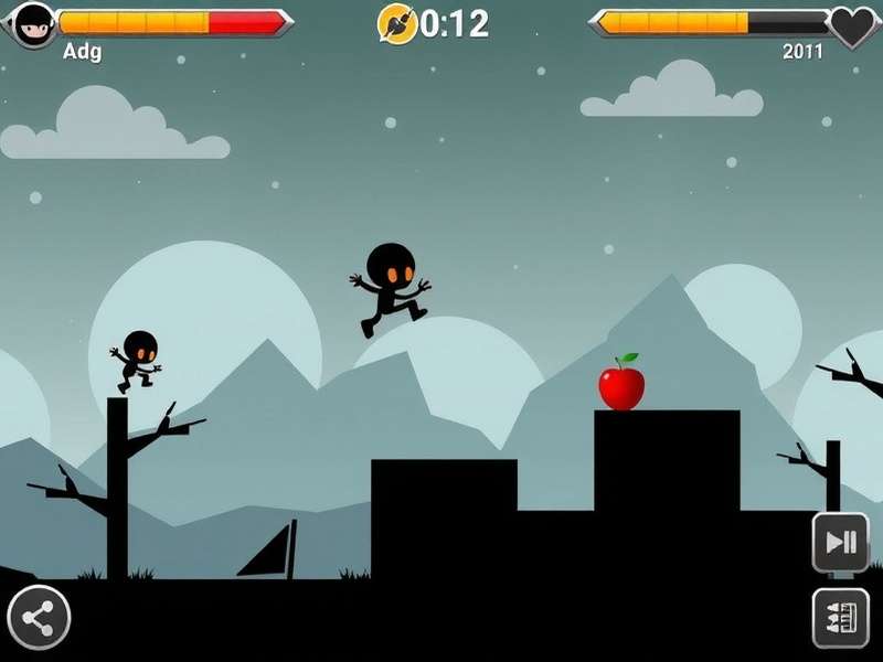 Stickman GitHub developer hub banner showing code and gameplay elements