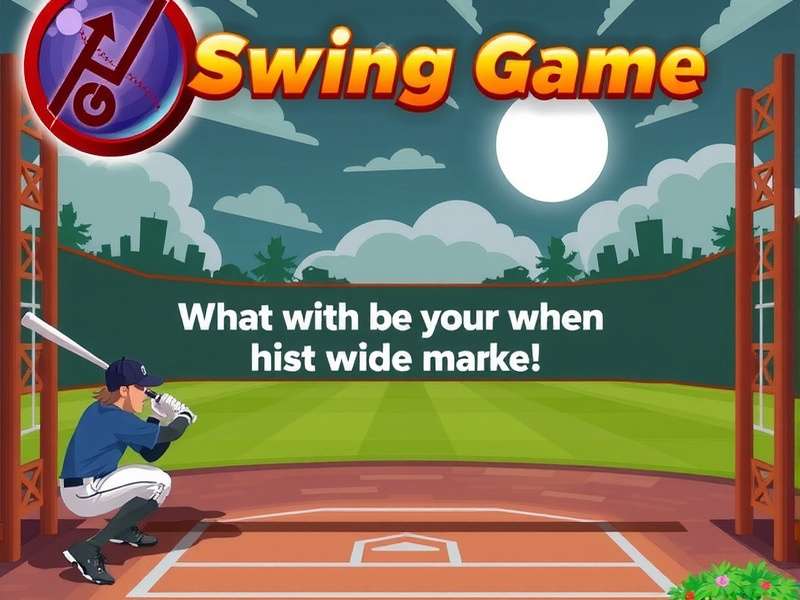 Stickman Hook Swing Game action — player swinging across platforms